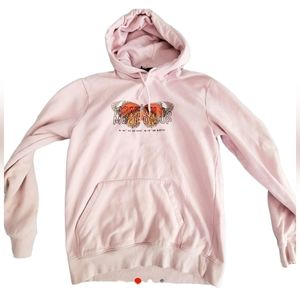 H&M | men's butterfly hoodie | size M